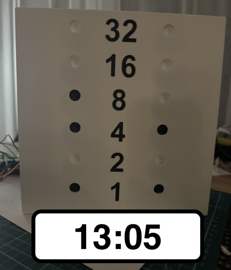 Binary Clock Mechanical