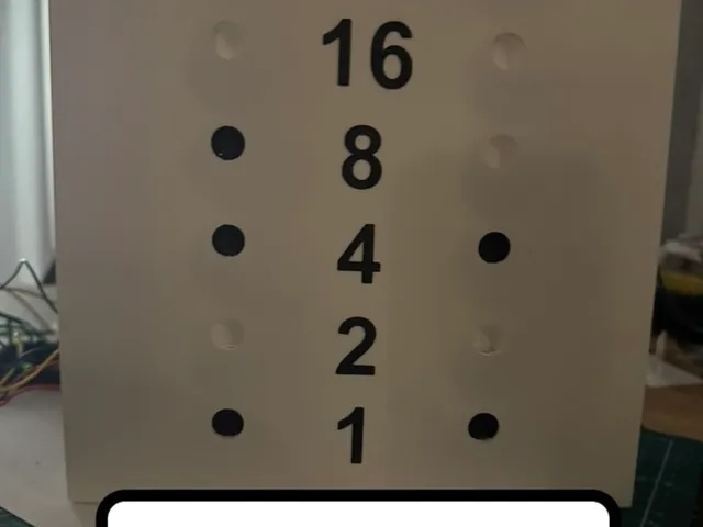 Binary Clock Mechanical