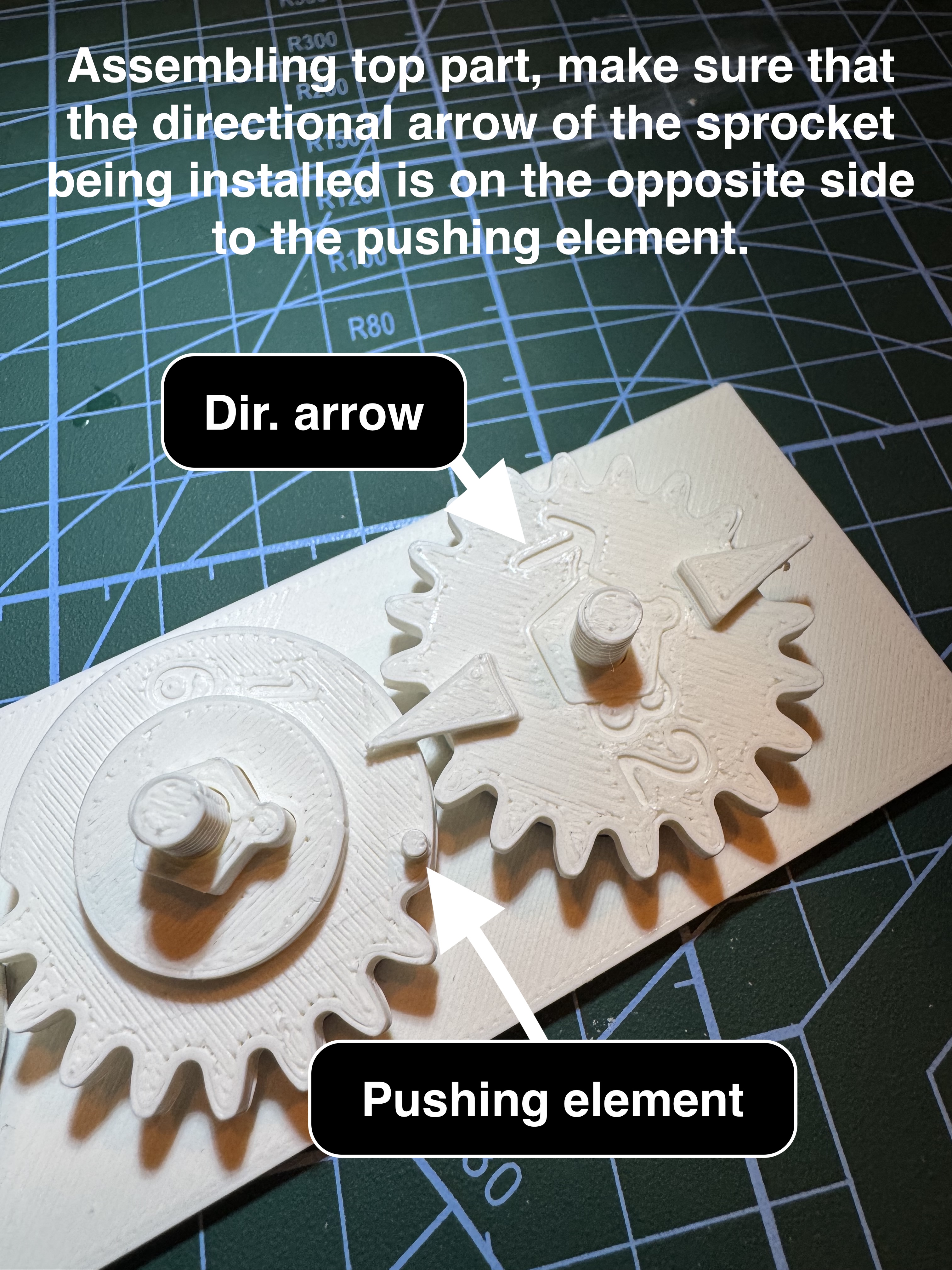 Miniatura 5 do modelo 3D Binary Clock Mechanical