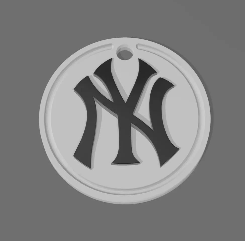 New York Yankees Keychain by YZC DESIGN | Download free STL model ...