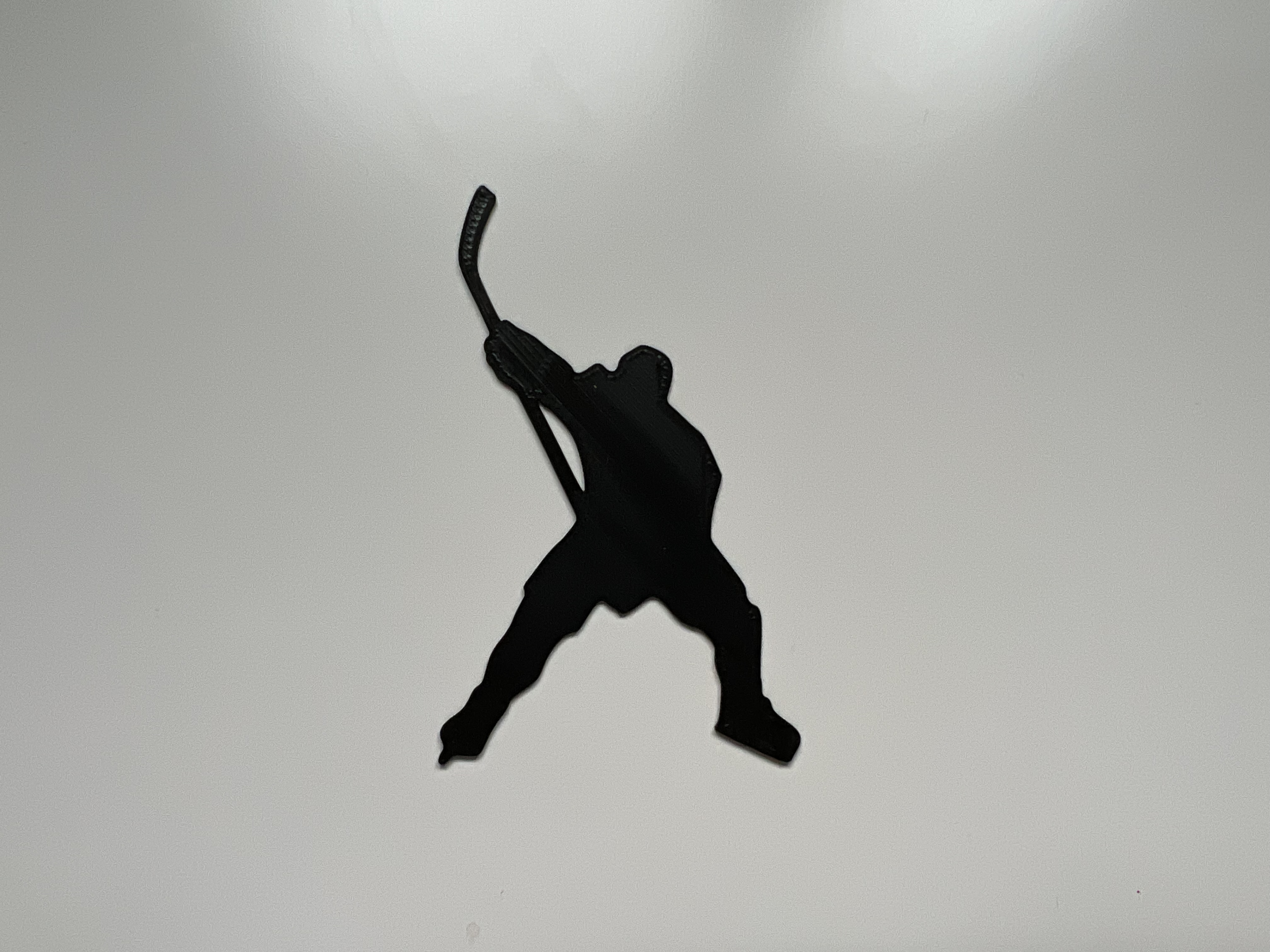 Hockey Player Wall Art #1