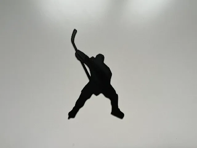 Hockey Player Wall Art #1