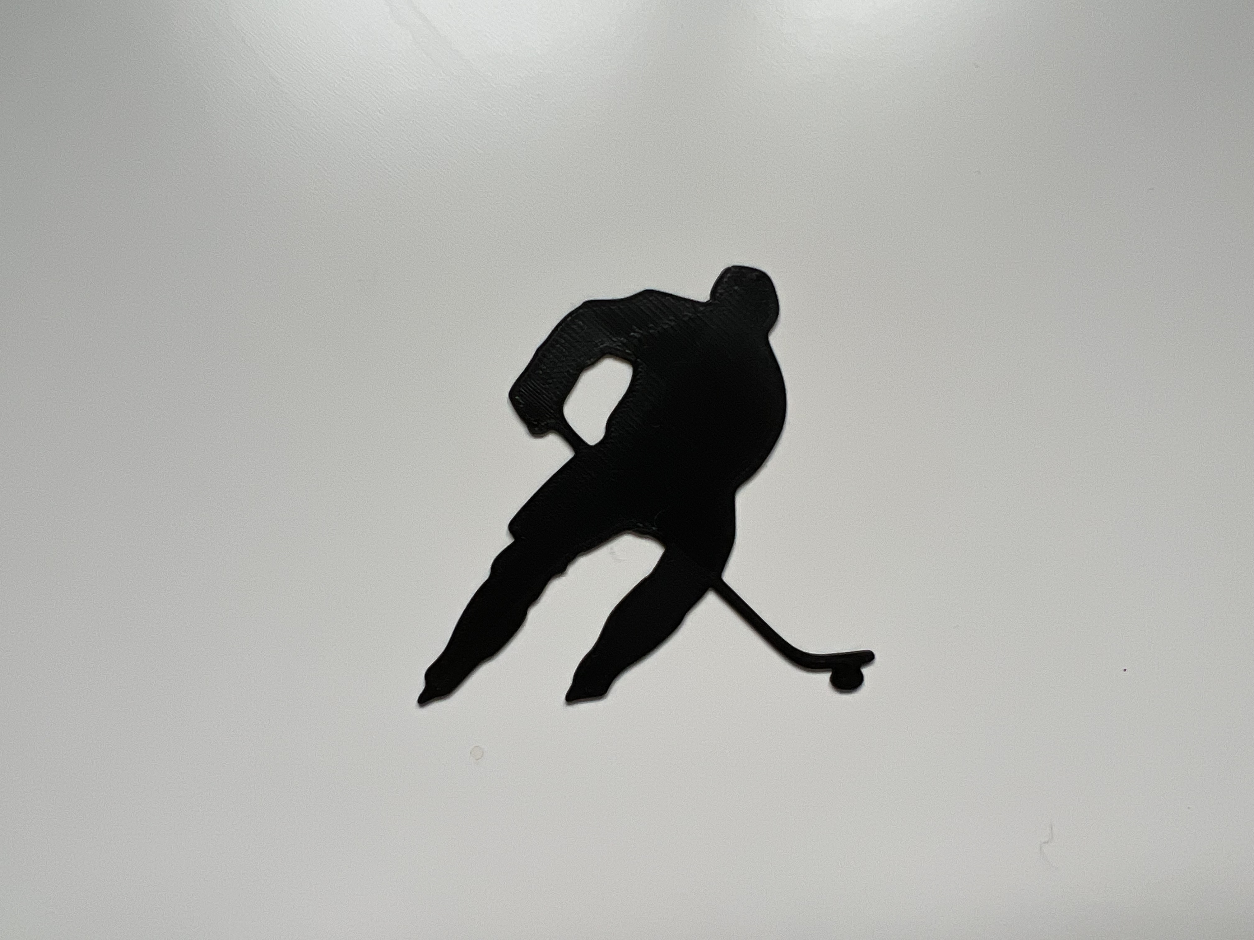 Hockey Player Wall Art #2