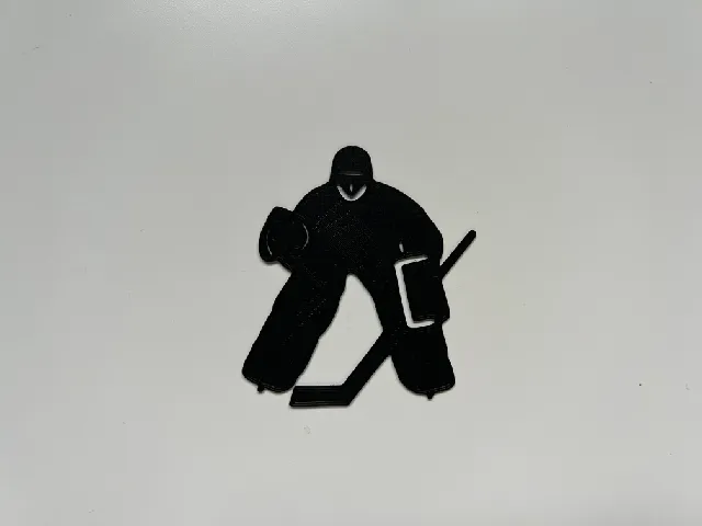 Hockey Player Wall Art #4
