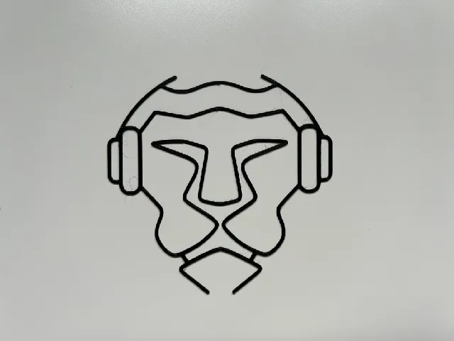 Brave Browser Lion Wall Art #1