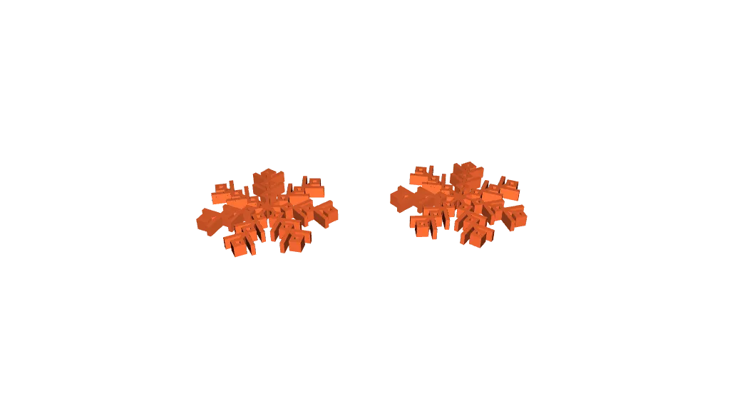 snowflake by XO | Download free STL model | Printables.com