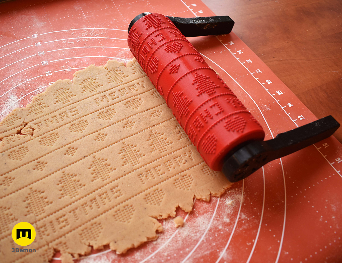 Miniatura 13 do modelo 3D Christmas Texture Rollers