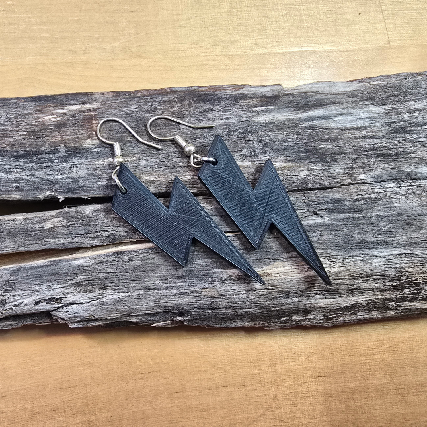 Lightning earrings