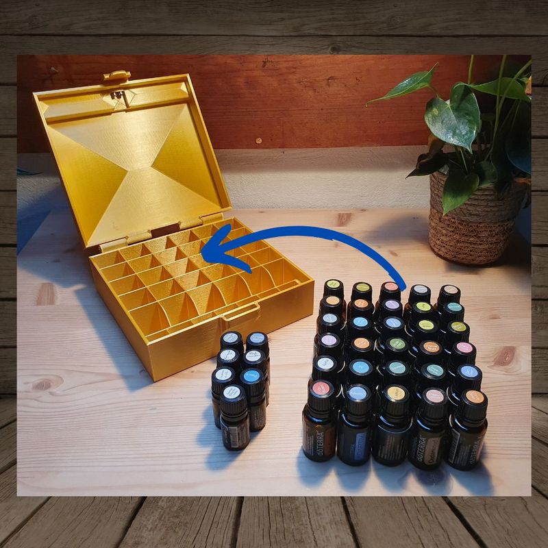 doTerra essential oils box by beeRacer | Download free STL model