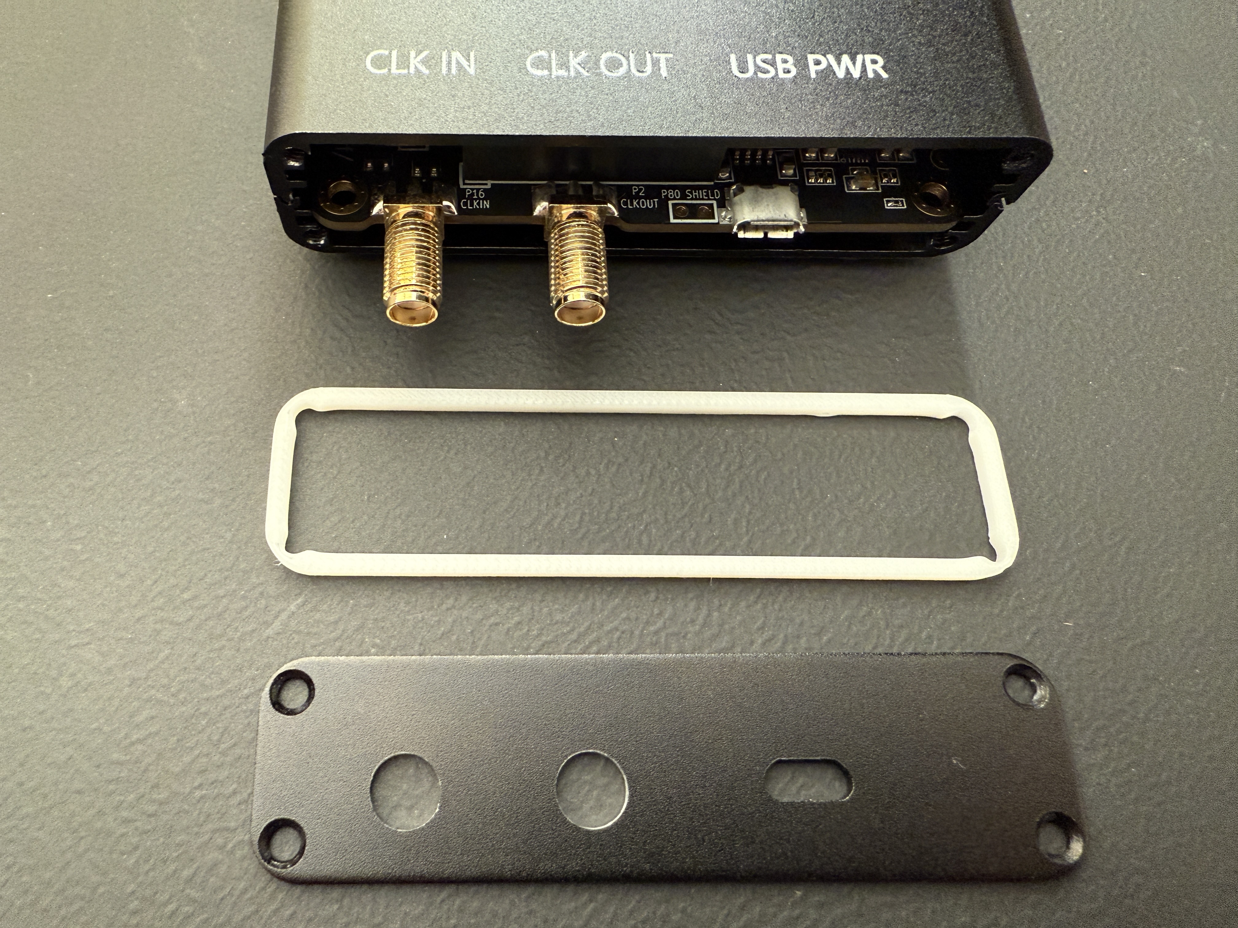 Miniatura 2 do modelo 3D Nooelec HackRF One Case Shim