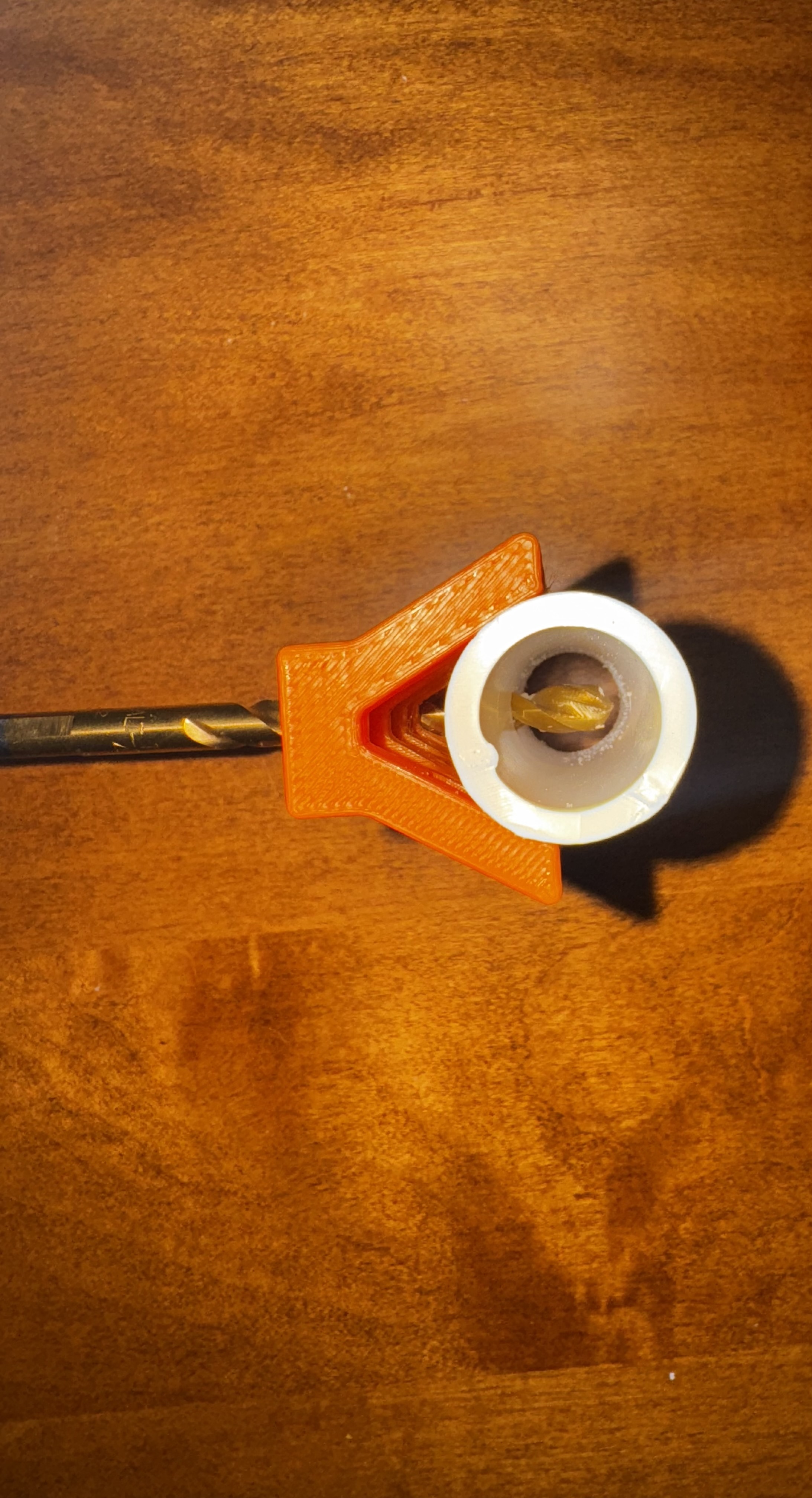 Miniatura 2 do modelo 3D Pipe drill guide