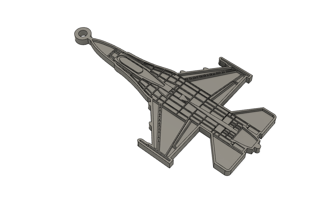 F-16 Fighting Falcon (Viper) Keychain