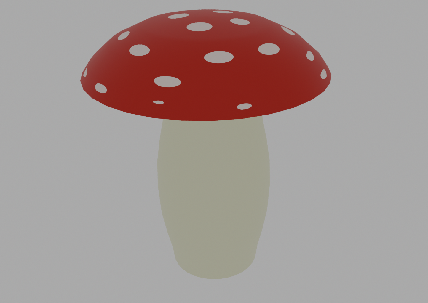 Mushroom desk container
