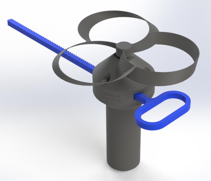 3D Printed Flying Propeller
