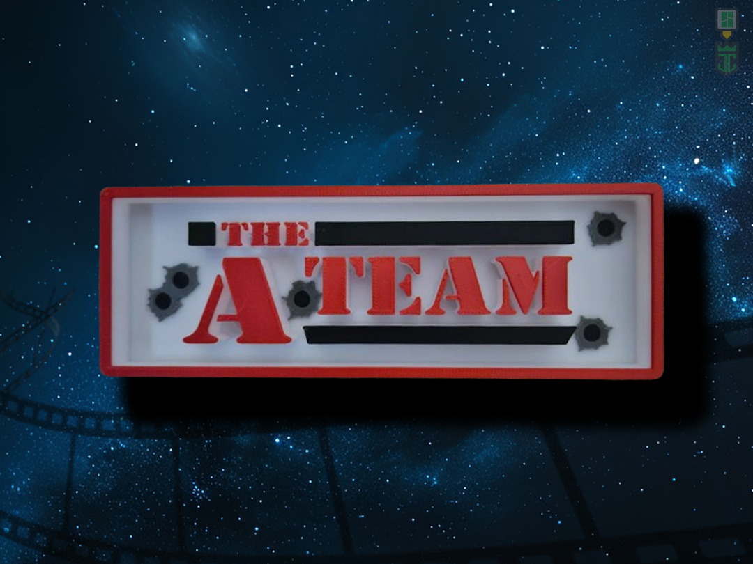 A Team Cinema Film Room Sign Box by Jay3D Designs | Download free STL ...