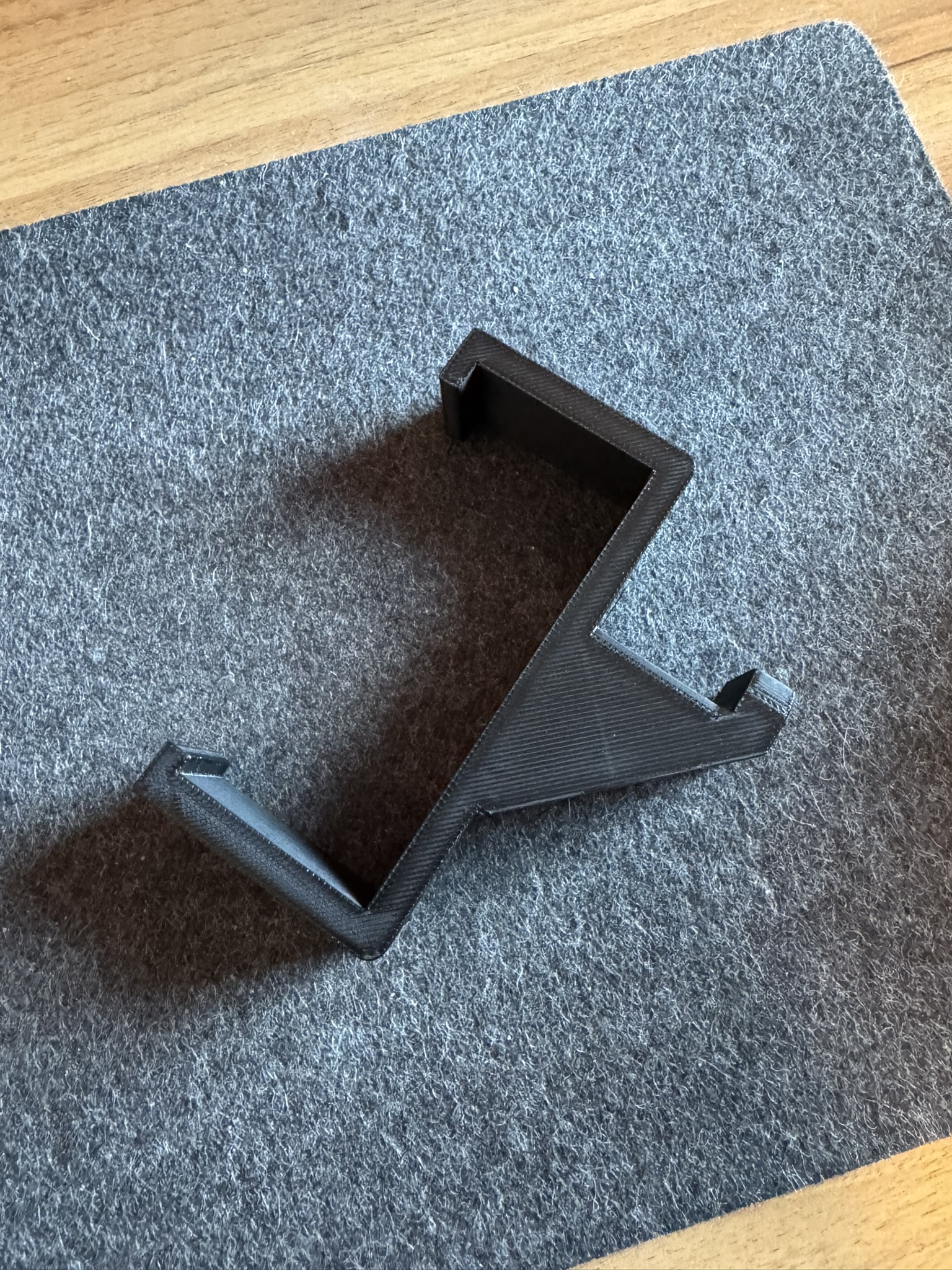Strong wall hook on a 2x4 clip