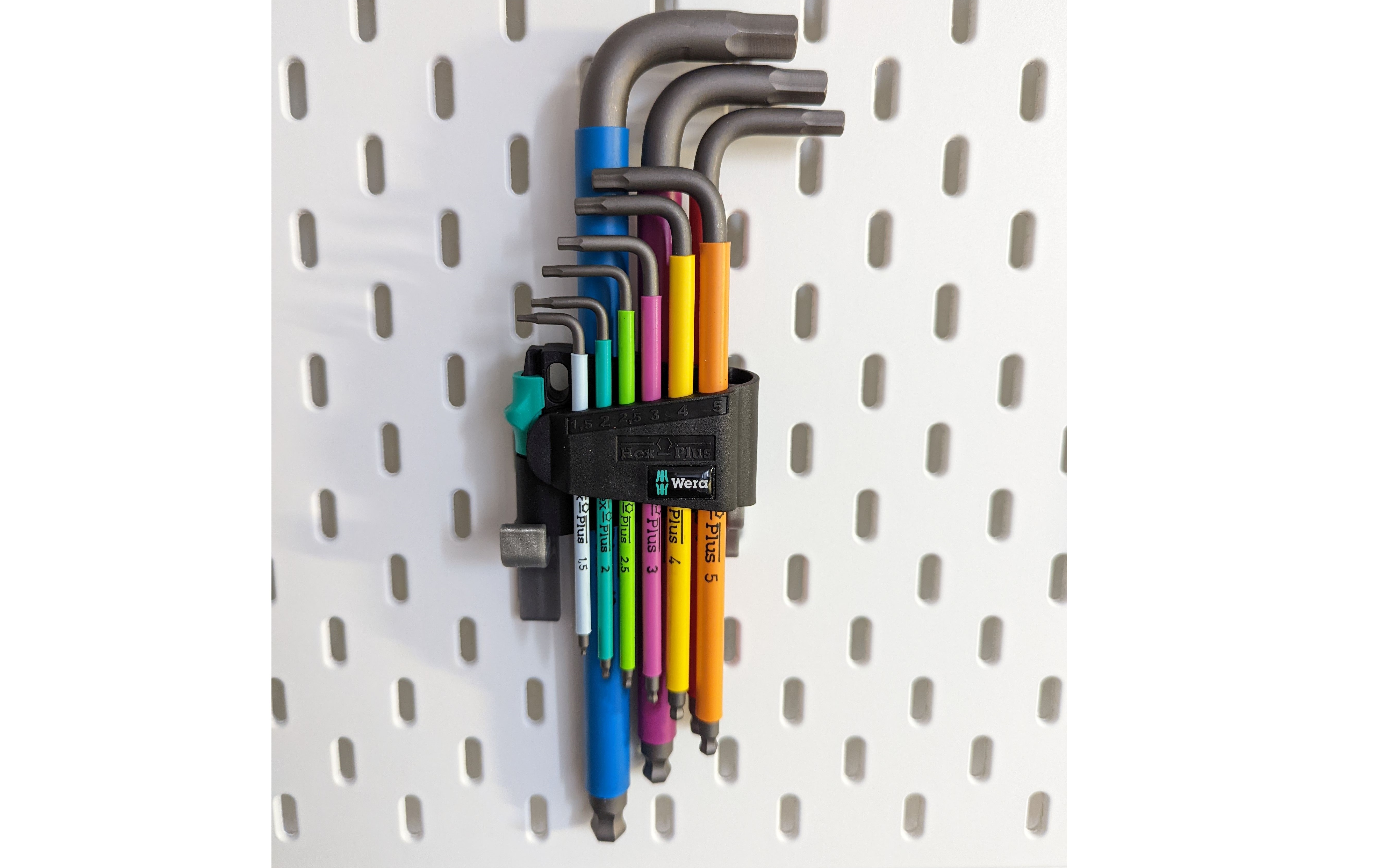 IKEA Skadis - Hex key holder / Držák na inbusy Wera