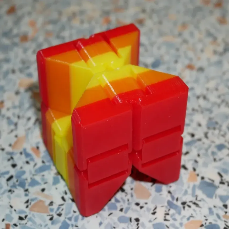 Litterær kunst Kæmpe stor forråde Cut Kobayashi Fidget Cube by CoMet | Download free STL model |  Printables.com