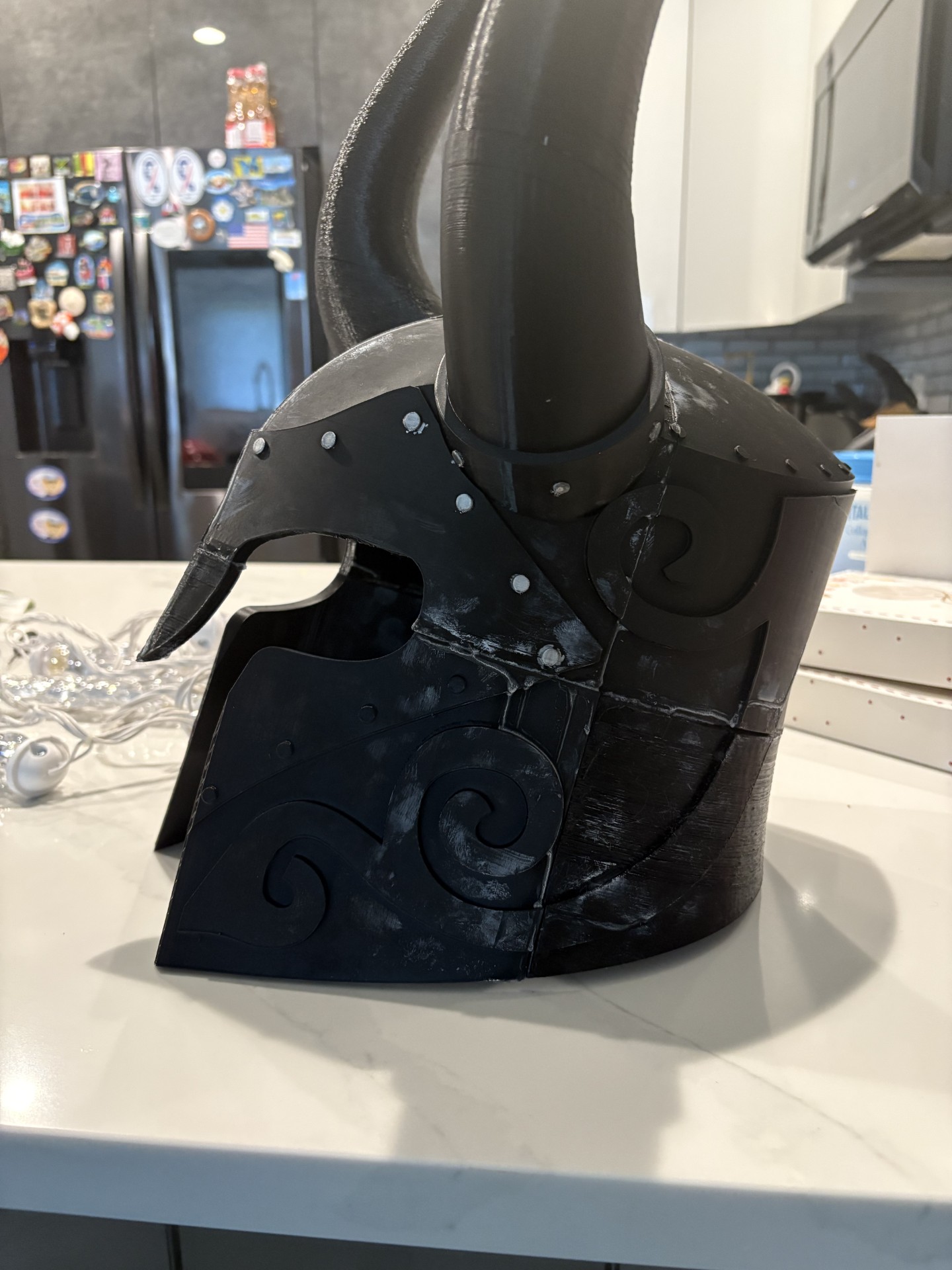 Face guards for helm of yngol