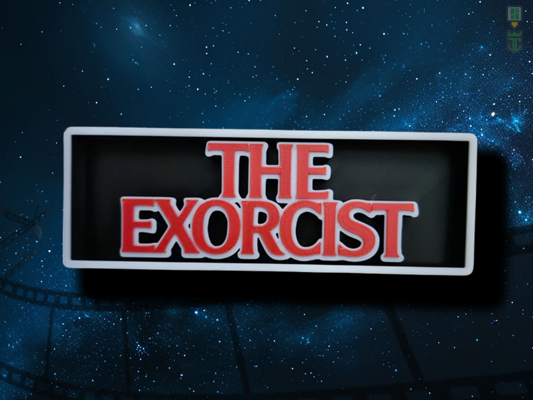 The Exorcist Cinema Film Room Sign Box
