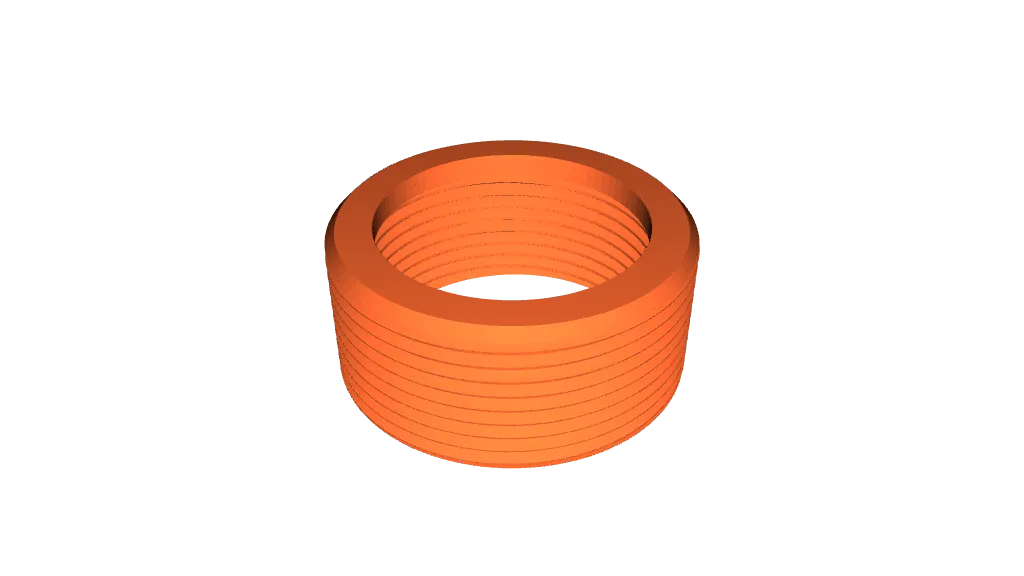 M28x1.5 adapter for Netatmo radiator thermostat by Forfelet | Download ...