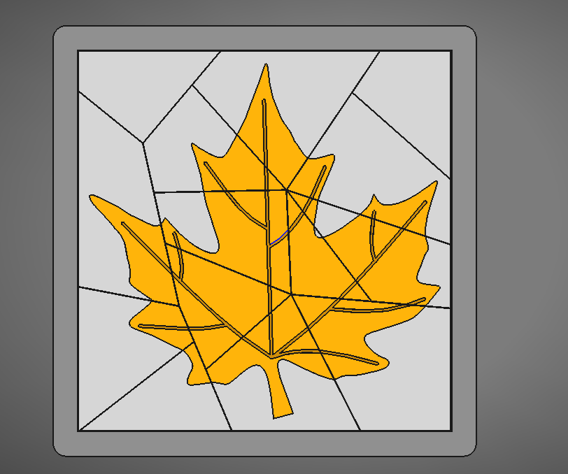 Maple leaf 14 puzzle — miniatura 2