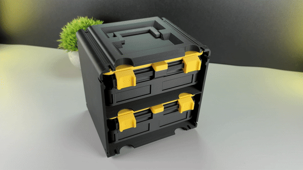 Miniatura 6 do modelo 3D Organizer Box Small Double