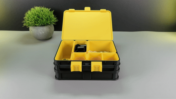 Miniatura 3 do modelo 3D Organizer Box Small Double