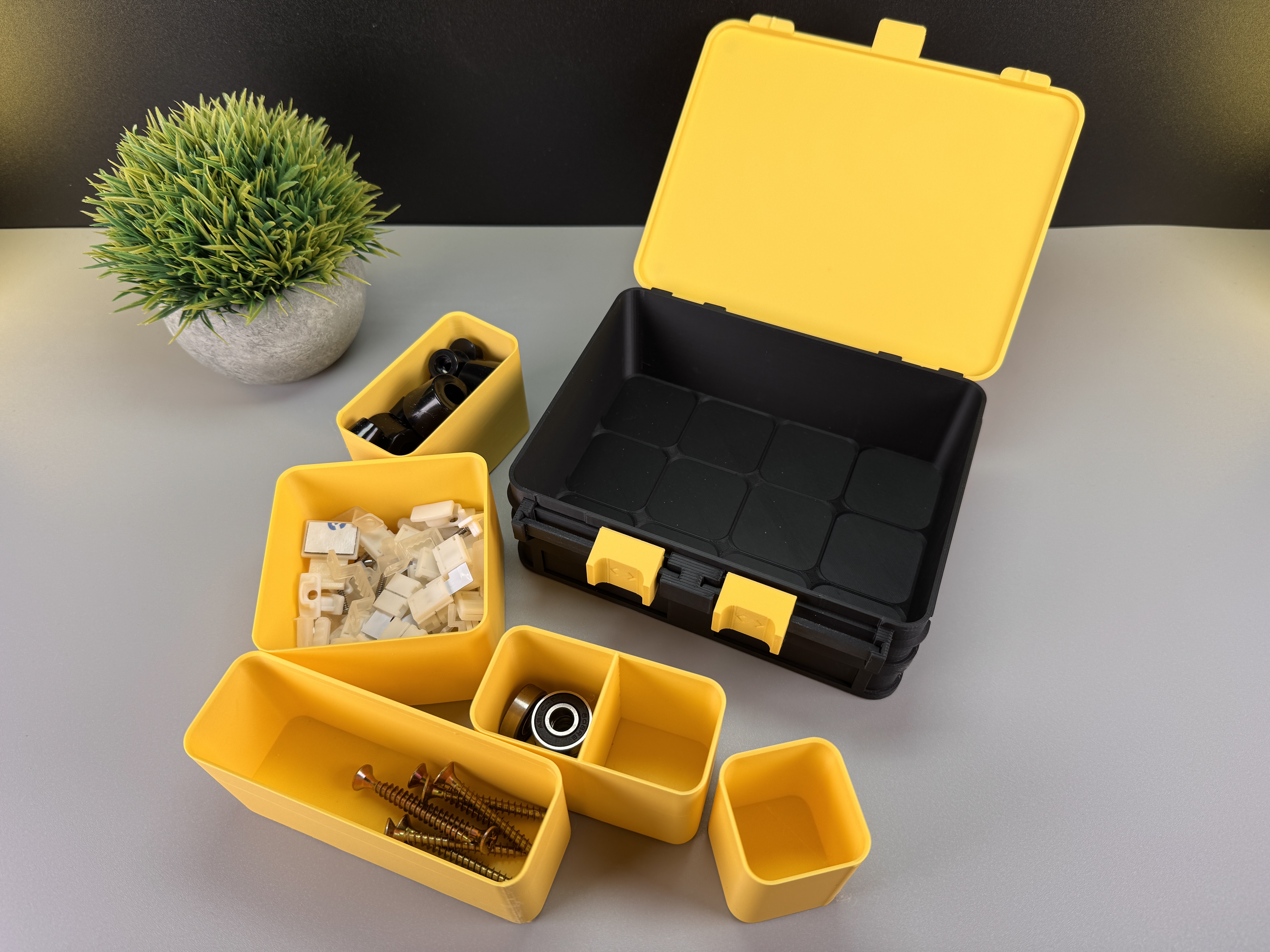 Miniatura 9 do modelo 3D Organizer Box Small Double