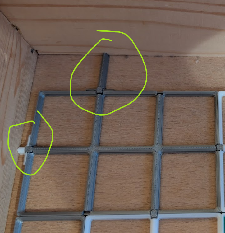 Minimal Border Spacer for "Gridfinity base with snap connectors"