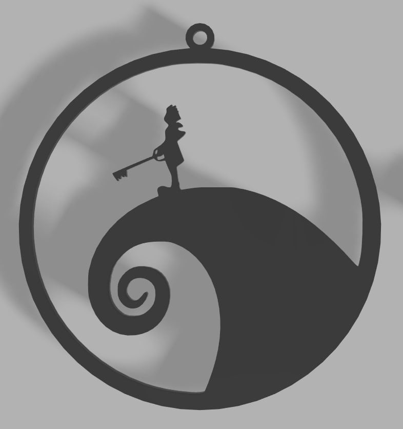 Kingdom Hearts christmas ornament