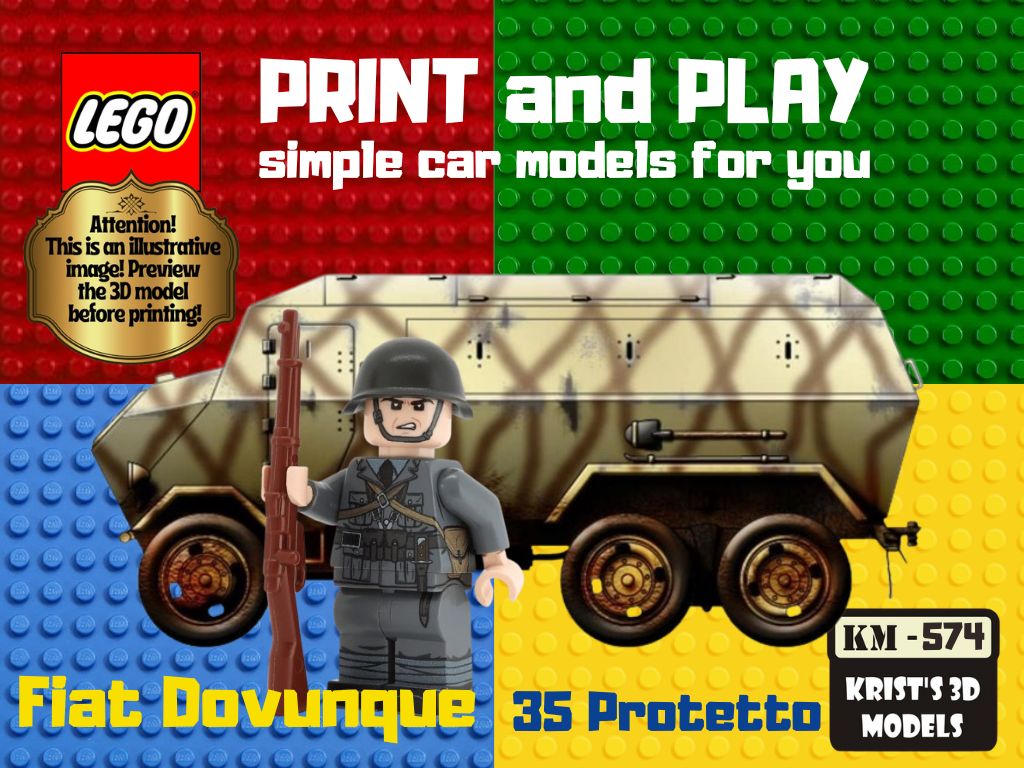 LEGO Fiat Dovunque 35 Protetto