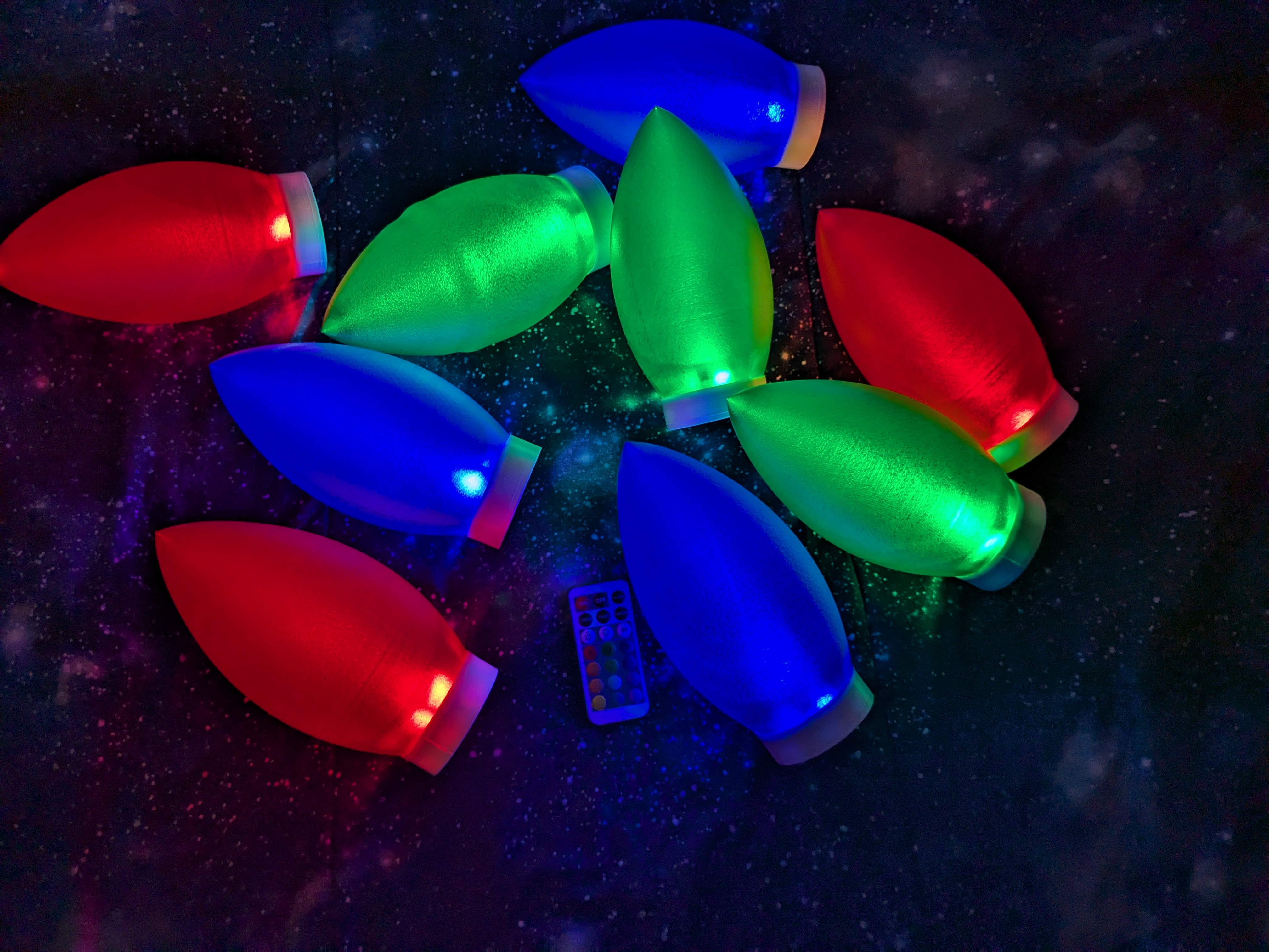 Giant Christmas lights for outdoors