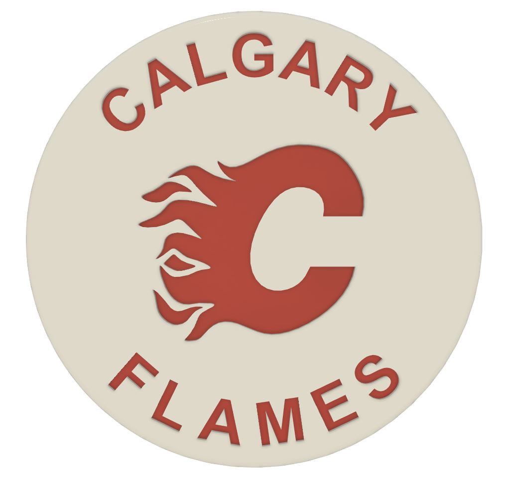 Golf - Golf Ball Marker - NHL - Pacific - Calgary Flames