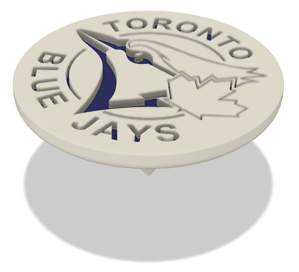 Golf - Toronto Blue Jays MLB team Golf Ball Marker by Peter C ...