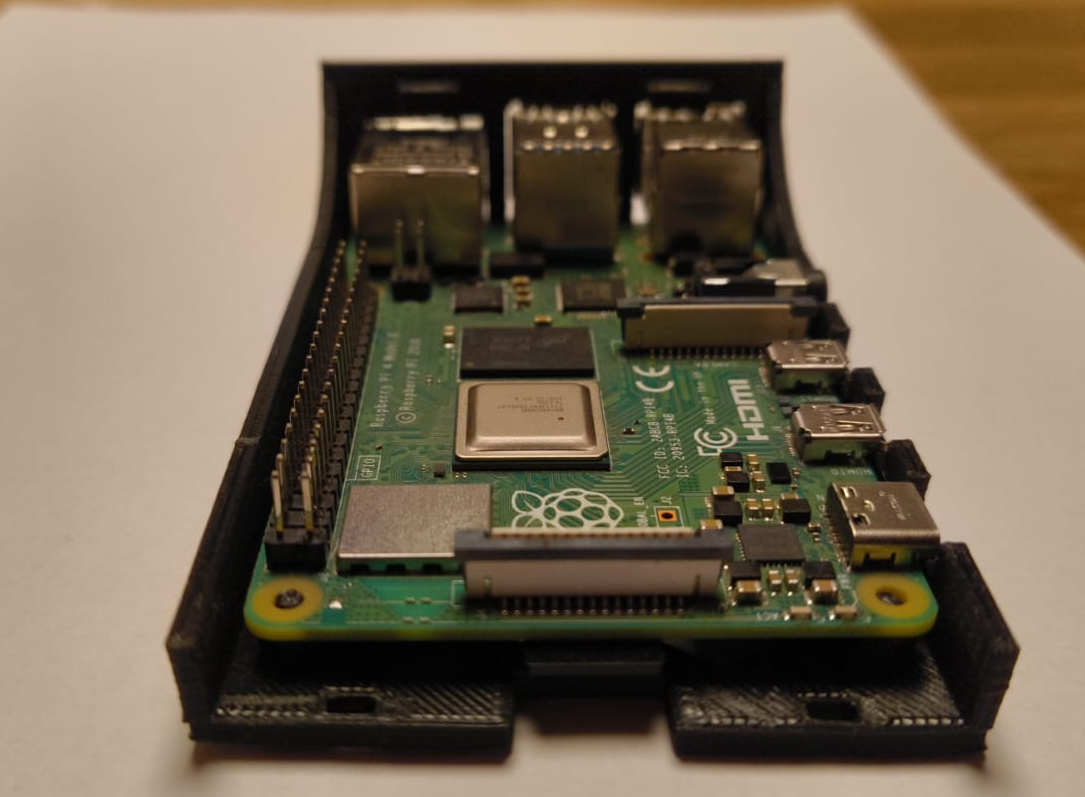 Miniatura 2 do modelo 3D Stackable case for Raspberry Pi 4B