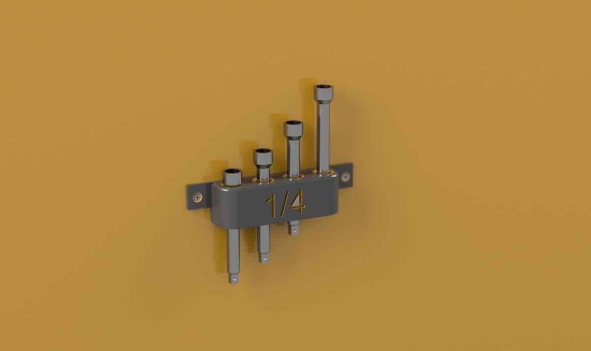 holder for workshop extensions 1/4