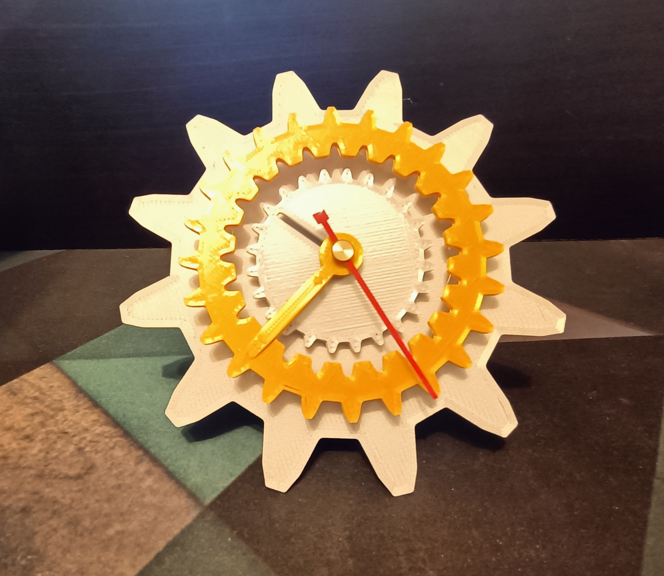 Miniatura 3 do modelo 3D GEAR CLOCK