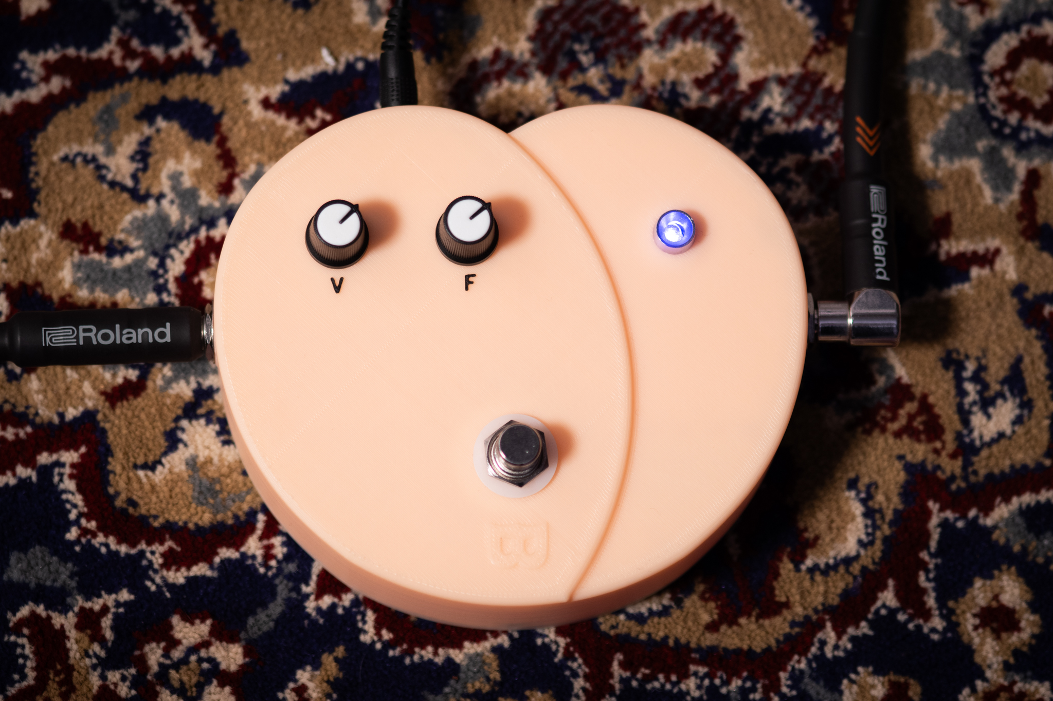 Peach Fuzz Guitar Effects Pedal Enclosure
