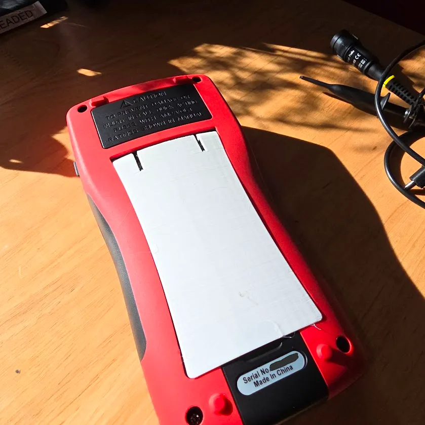 Stand for Zoyi ZT-703S Oscilloscope/Multimeter by Wooddab