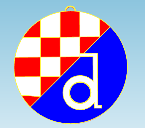 Dinamo Zagreb Christmas Ornament