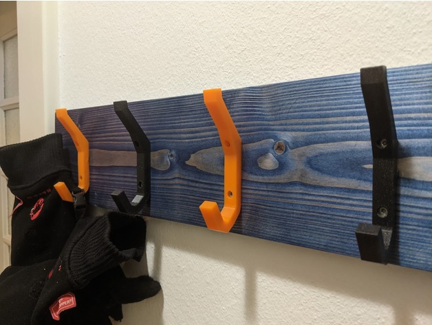 Double Wall Coat Hook