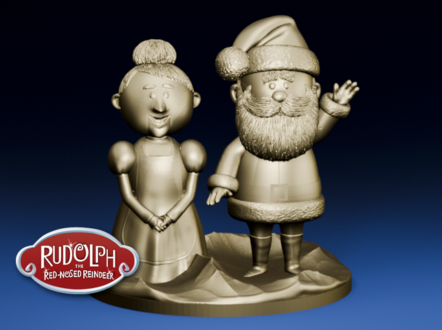 Santa and Mrs Claus | Rudolph the Red Nosed Reindeer