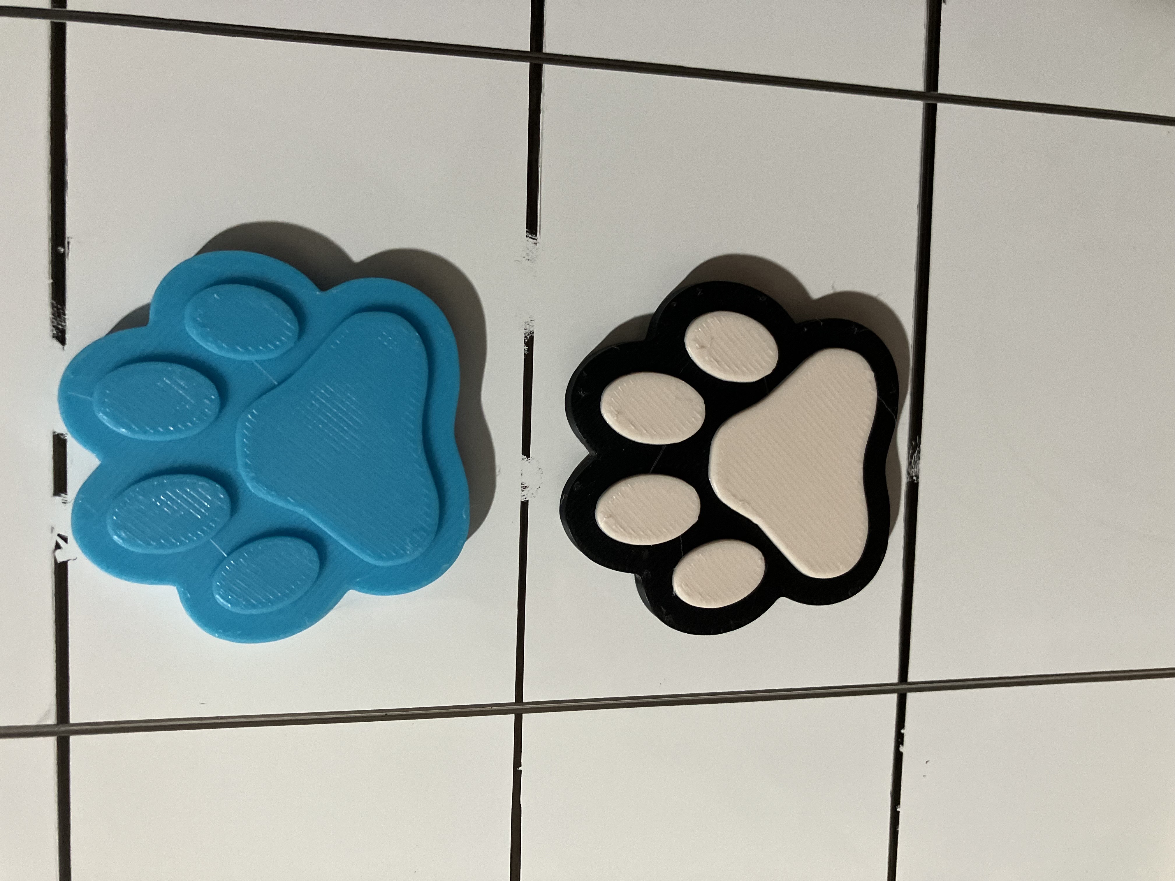 Cat Paw Print Magnet