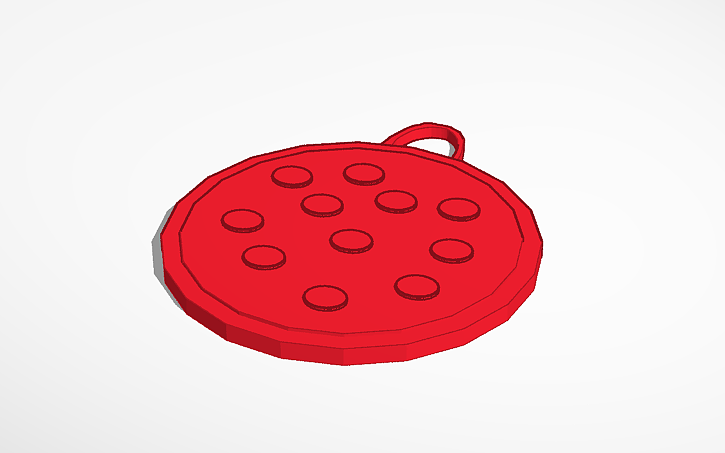 Pizza Keychain/ornament