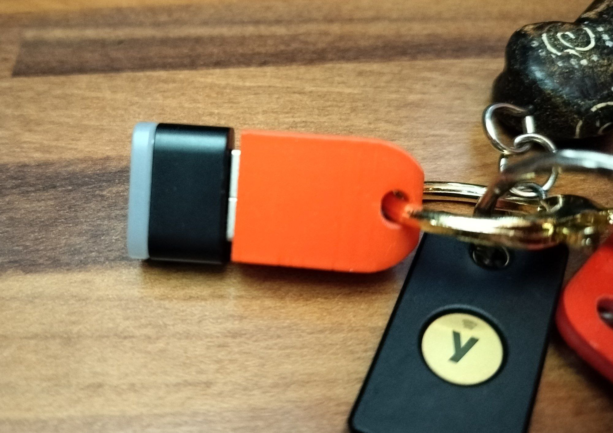 Quick-Access USB Keychain