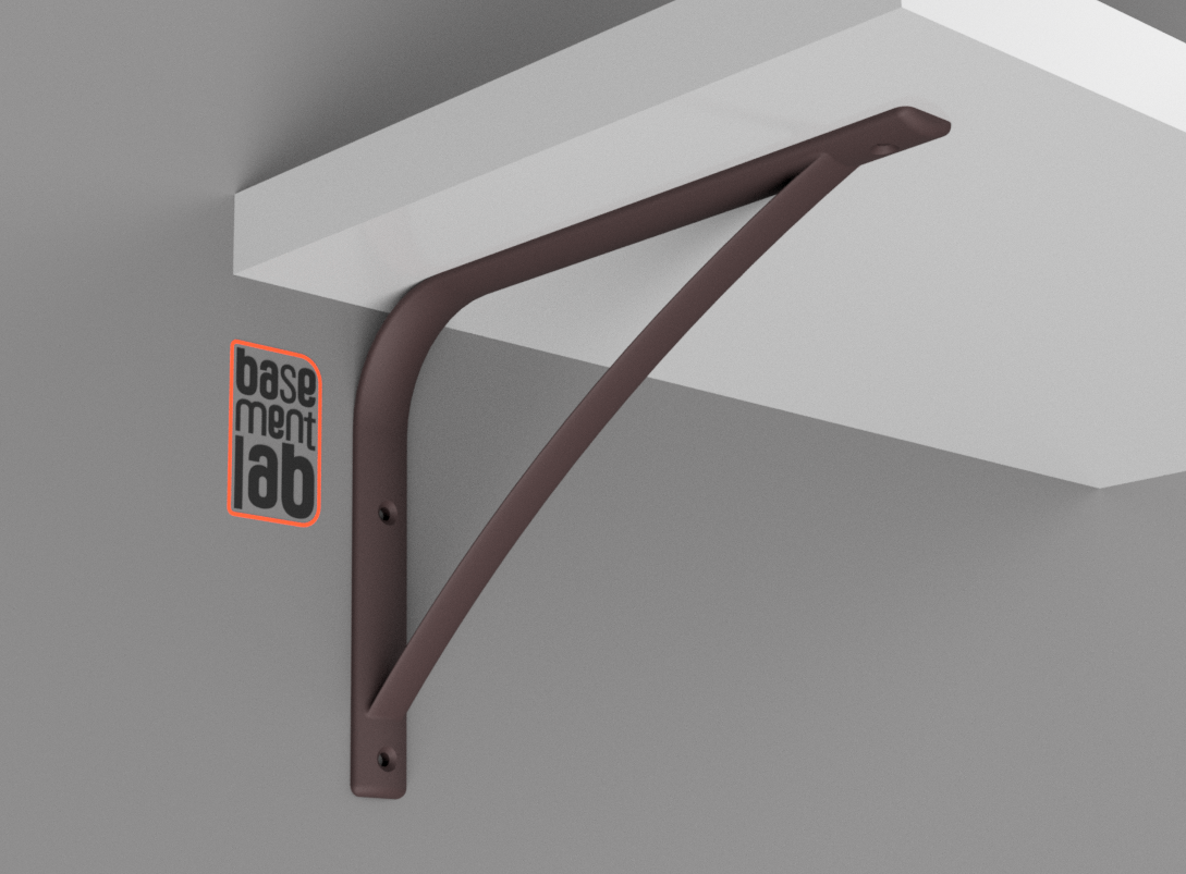 Shelf Support Bracket "Liberty Design" Style - Reggimensola in stile Liberty