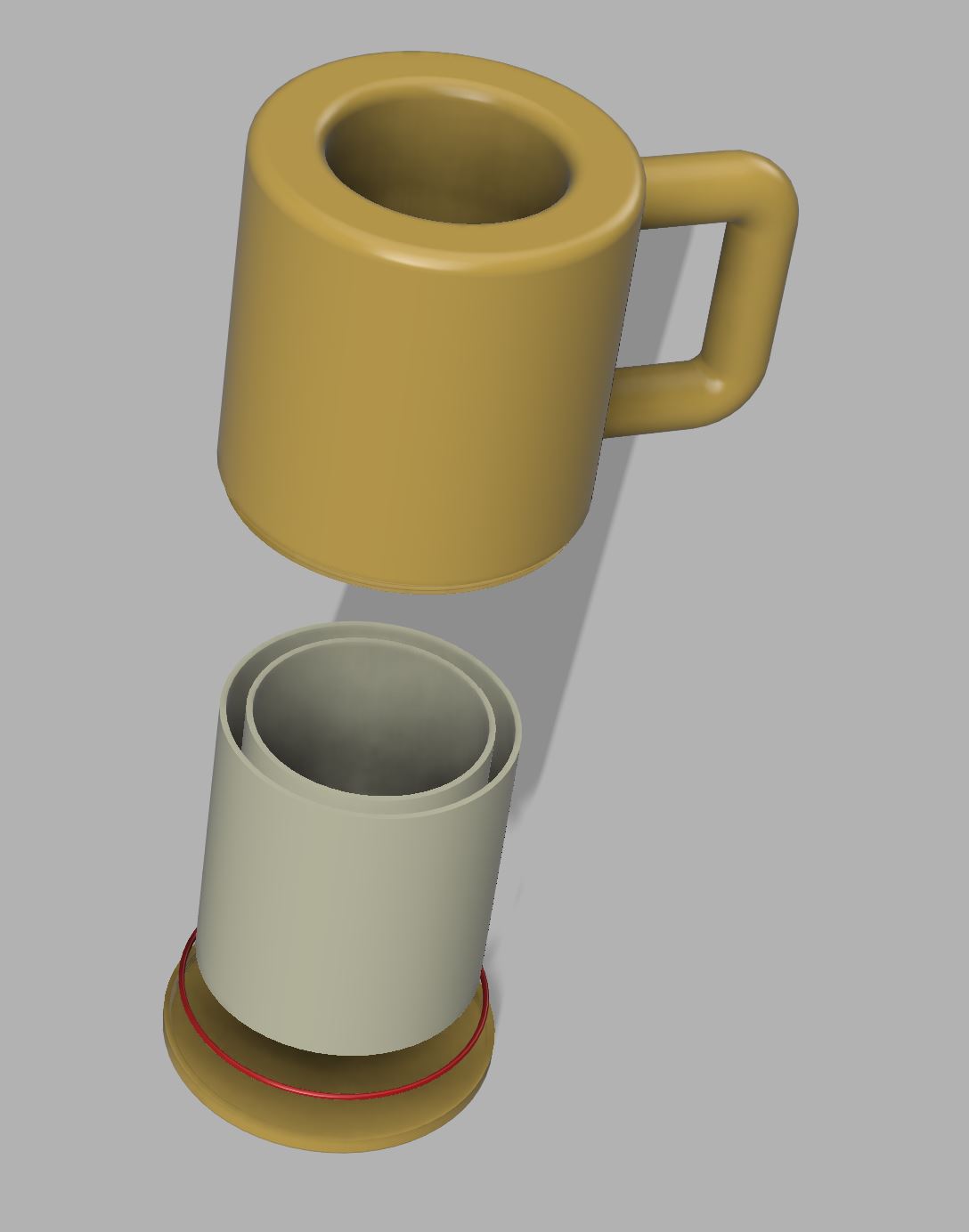 Cooler mug with replaceable ice ring — miniatura 2