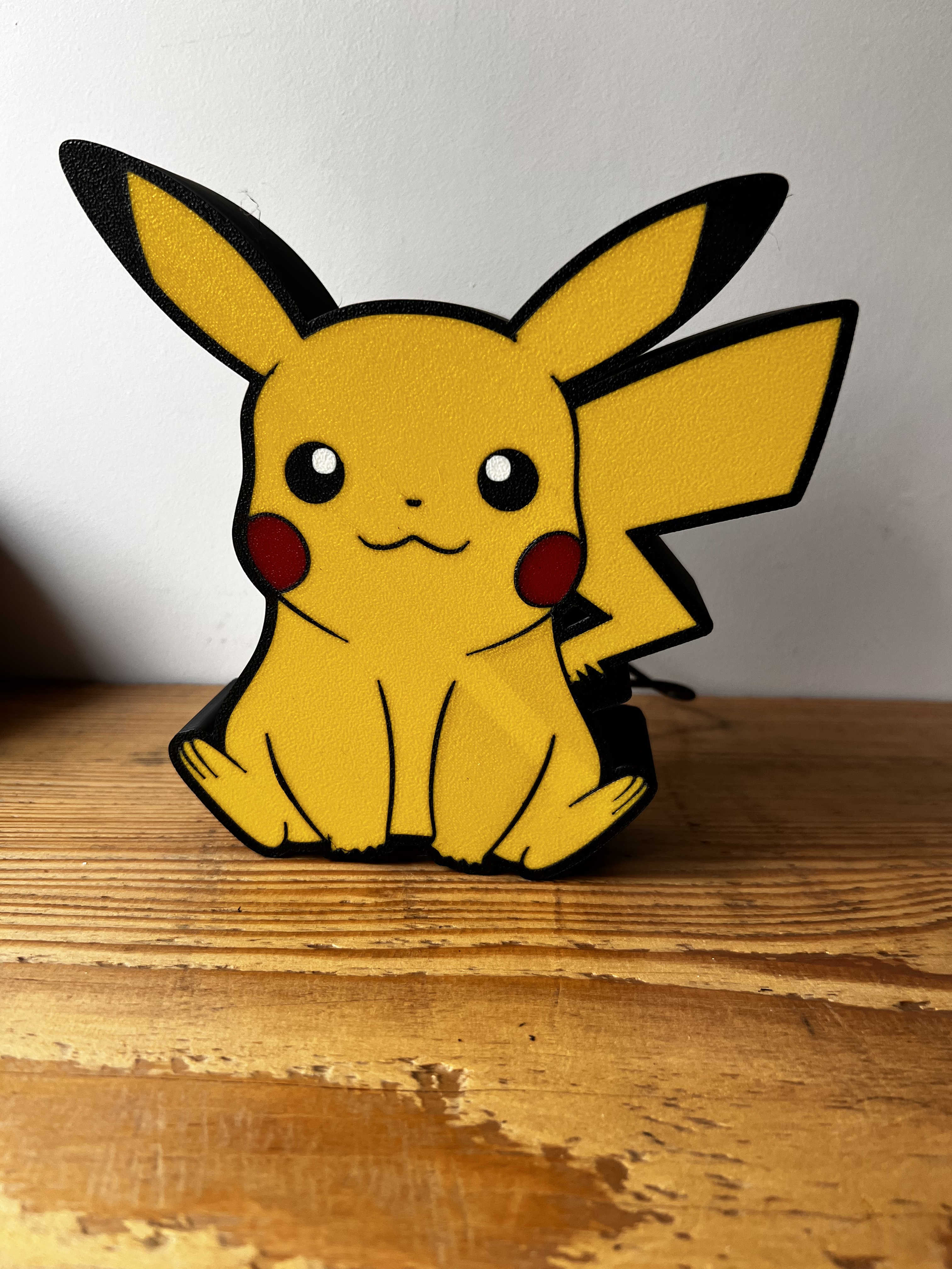 Miniatura 2 do modelo 3D Lightbox pikachu