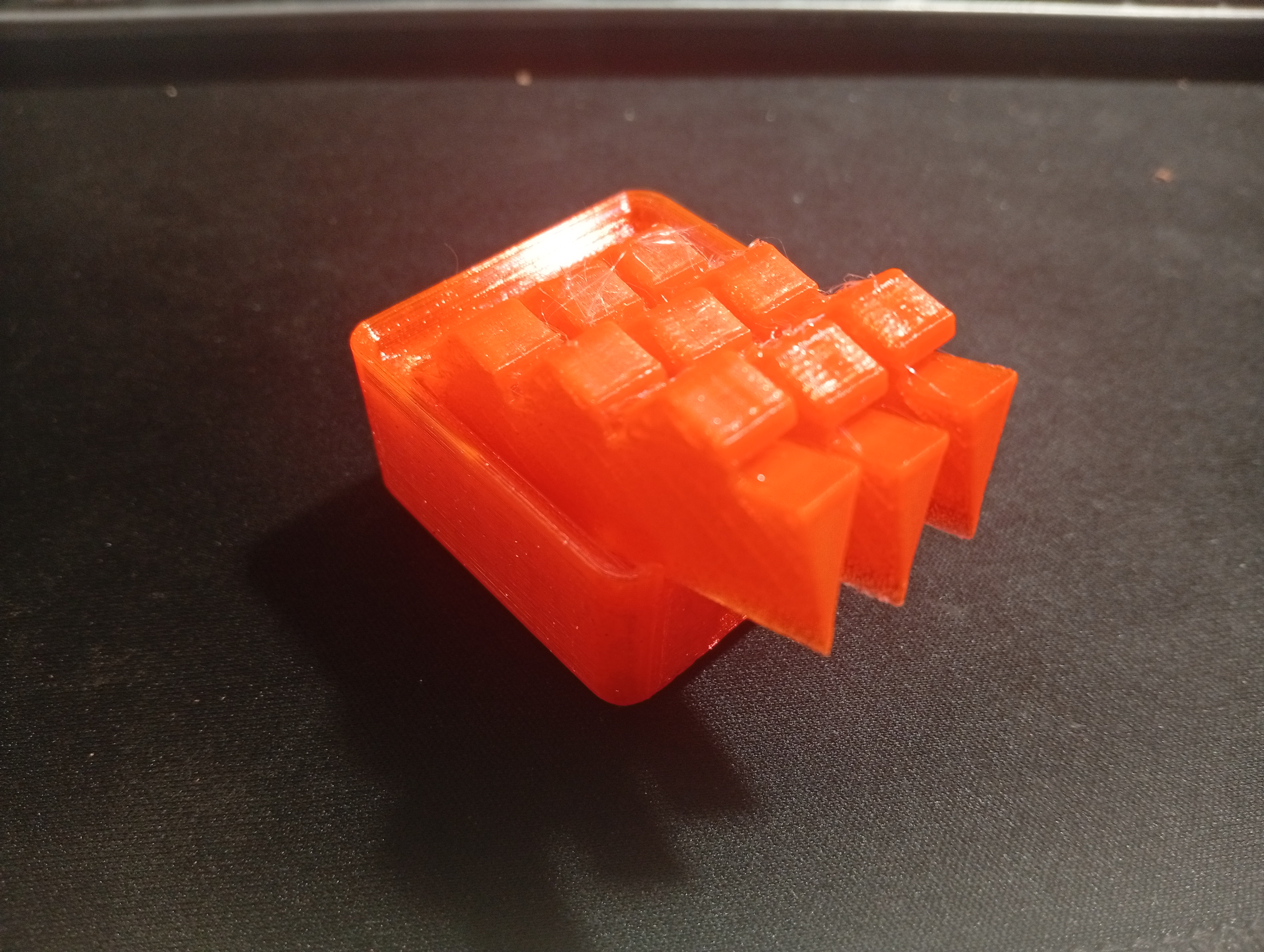 Miniatura 5 do modelo 3D gridfinity hex scraper blade holder
